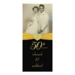 50. Jahrestag - elegante Foto-Einladungen