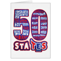 50 STATES USA TARJETAS