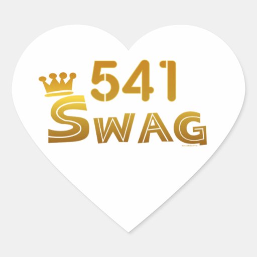 541 Oregon Swag Herz Aufkleber