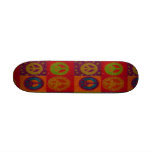 $59,95 Wildes Friedenszeichen ~ Skateboard Retro Bedrucktes Skateboard
