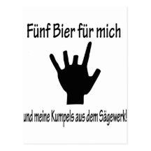 5 Totenbahre für mich und meine kumpels aus DM säg Postkarten