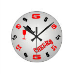 5 Uhr-Beifall-Wanduhr