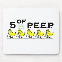 5 von P.E.E.P. Mousepads