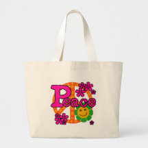 60er Art-Frieden Tasche