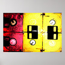 6 Disketten Poster