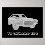 70 Camaro Z28 Plakate