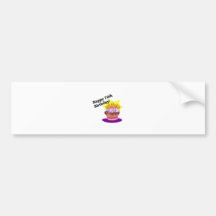 70. Geburtstags-Kuchen Autosticker