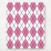 70er Muster Pinky Mauspads