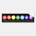 7 Chakras Autoaufkleber