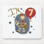 7. Cowgirl-Geburtstag Mousepad