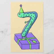7. Geburtstags-Karikatur Individuelle Flyer
