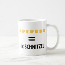 7 Totenbahre gleich 1 Schnitzel Kaffeetassen