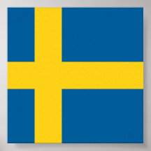 800px-Flag_of_Sweden Poster