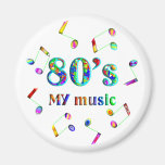 80er Musik-Liebhaber Kühlschrankmagnet
