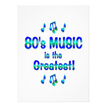 80s Music is the Greatest Invites