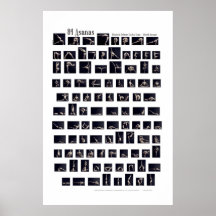 84 Asanas Plakat