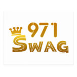 971 Oregon Swag Postkarte
