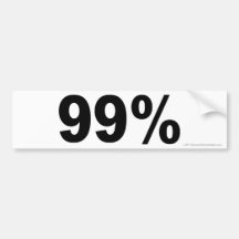 99% Autoaufkleber