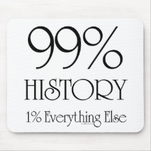 99% Geschichte Mauspad