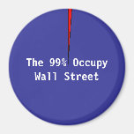 99% Occupy Wall Street-Magnet Magnets
