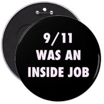 9 11 WAREN EIN INSIDER-JOB-KNOPF BUTTON