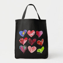 9 Liebe-Herz-Taschen-Tasche