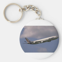 A-340 Airbus, europäisches Passagierflugzeug Schlüsselanhänger