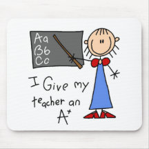 A plus Lehrer Mousepad