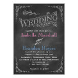 A Vintage Pink & Blue Wedding Invitation einladungen