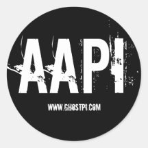 AAPI Promo-Aufkleber