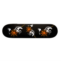 AB, fantastischer SpringenUnicornSkateboard Individuelle Skateboards