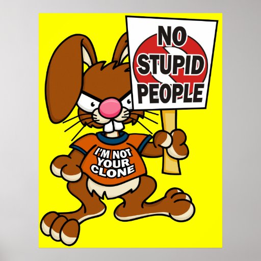 AB nicht Ihr Klon-Plakat
