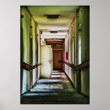 abandoned hospital plakat