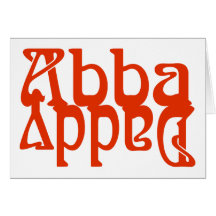 Abba Vati (Vater-Gott) Grußkarten