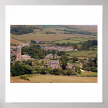 Abbotsbury Dorf Posterdruck