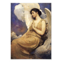 Abbott Handerson Thayer Winged Zahl Kunstphotos