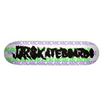 ABC-JR. Skateboard Individuelles Deck