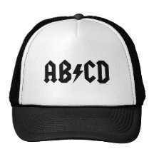ABCD Fernlastfahrer-Hut Trucker Mütze