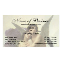Abduktion (Entzückung) der Psyche durch Bouguereau Visitenkartenvorlagen