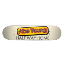 Abe junges Promodell Personalisierte Skateboards