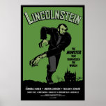 Abe Lincolnstein. Abraham Lincoln Frankenstein Plakatdrucke