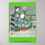 Abend cool durch Otake, Kokkan Ukiyoe Posterdrucke