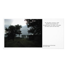Abendstimmung in Fischerhude Bild Karte