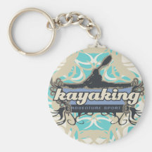 Abenteuer-Sport-Kayaking T-Shirts und Geschenke Schlüsselanhänger