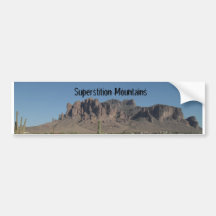 Aberglaube-Berge Autosticker