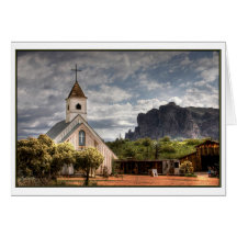 Aberglaube-Kapelle Grußkarten
