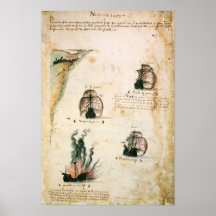 Abfahrt von Vasco da Gama Poster