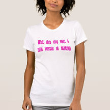 Abfall des Make-upt-shirts