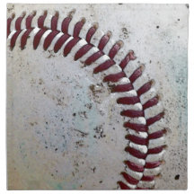 Abgenutzte Baseball-Servietten
