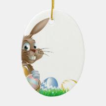 Abgeschiedener Ostern-Seitenendeentwurf Weinachtsornamente